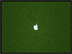 Tekstura, Apple, Logo, Zielona